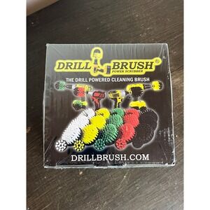 Drillbrush Power Scrubber Kit The Drill Powered Cleaning Brush New in Box